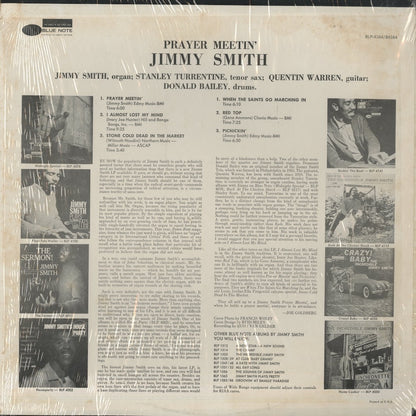 Jimmy Smith / ジミー・スミス / Prayer Meetin’ (BST 84164)