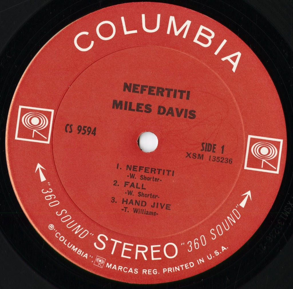 Miles Davis - Nefertiti (CS 9594) LP 1968 US Columbia｜中古LP
