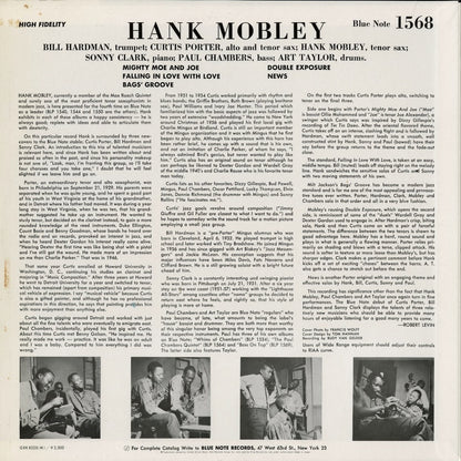 Hank Mobley - Hank Mobley (GXK-8225) 1981 JPN Blue Note / キングレコード｜中古LP back