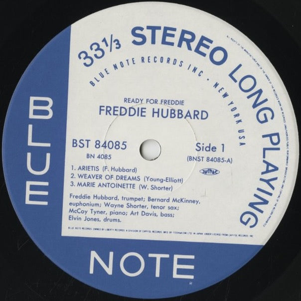 Freddie Hubbard / フレディ・ハバード / Ready For Freddie (BN 4085)