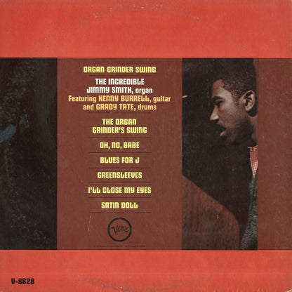 Jimmy Smith / ジミー・スミス / Organ Grinder Swing (V/8628)