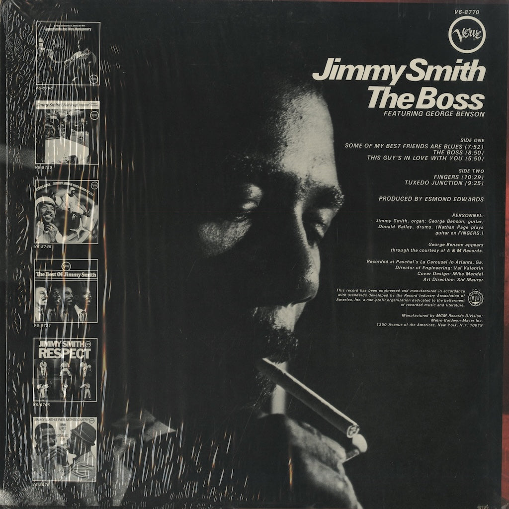 Jimmy Smith / ジミー・スミス / The Boss (V6 8770)