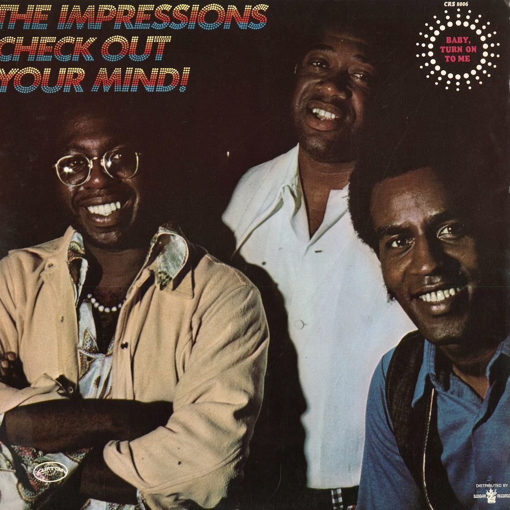 The Impressions - Check Out Your Mind! (CRS 8006) 1970 US Curtom｜中古LP