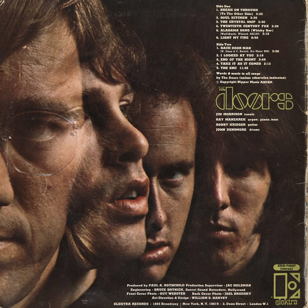 The Doors - The Doors (EKS-74007) 1979 US Elektra｜中古LP