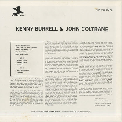 Kenny Burrell & John Coltrane / ケニー・バレル ジョン・コルトレーン / Kenny Burrell & John Coltrane (VIJ-221)