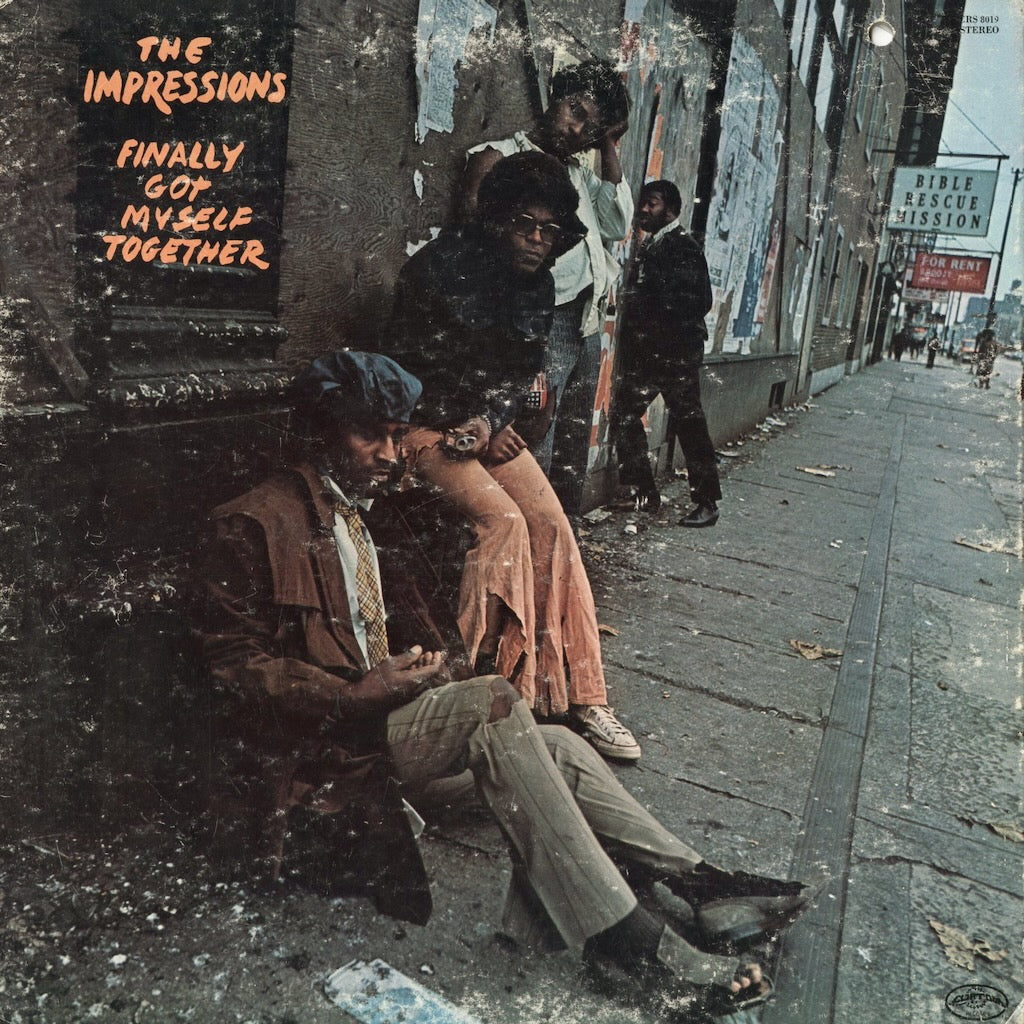 The Impressions - Finally Got Myself Together (CRS 8019) 1973 US Curtom｜中古LP