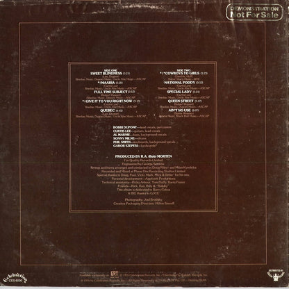 Sweet Blindness - Music You Can Ride On (CES 6000) 1976 US Celebration｜中古LP