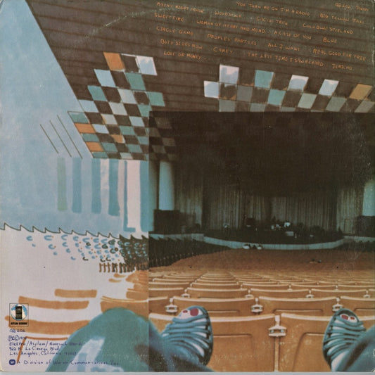 Joni Mitchell - Miles Of Aisles (AB 202) 1976 US Asylum｜中古LP