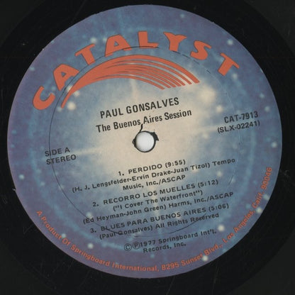 Paul Gonsalves / ポール・ゴンサルヴェス / The Buenos Aires Session (CAT-7913)