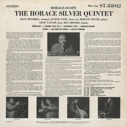 Horace Silver / ホレス・シルヴァー / Horace Scope (GXK 8066)
