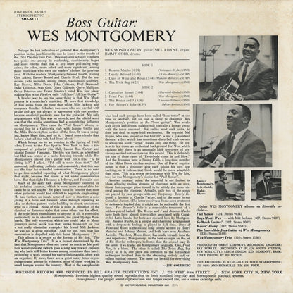 Wes Montgometry / ウェス・モンゴメリー / Boss Guitar (SMJ-6111)