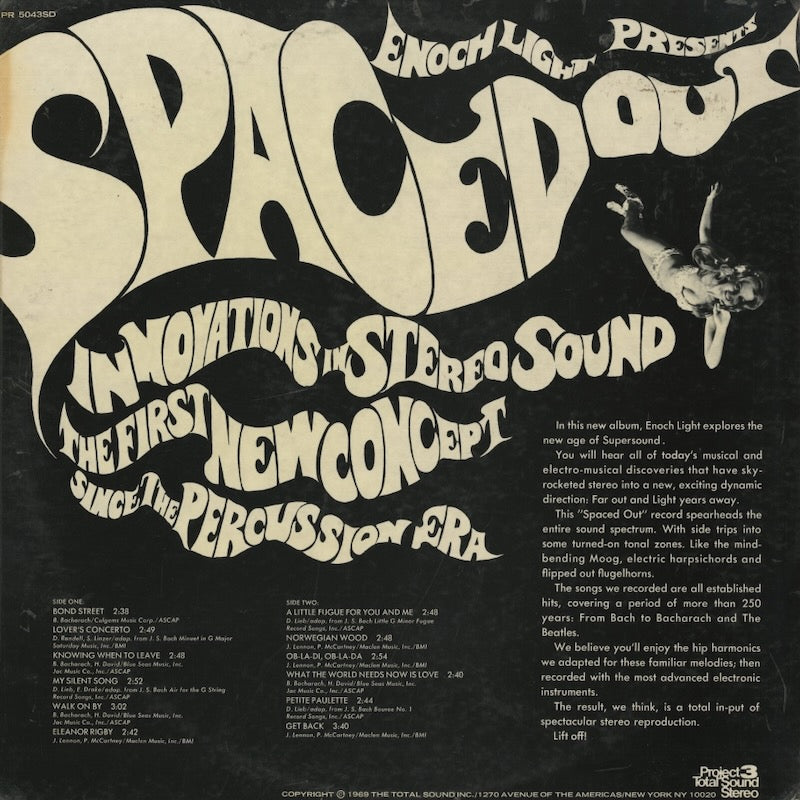Enoch Light / イノック・ライト / Spaced Out (PR 5043 SD)