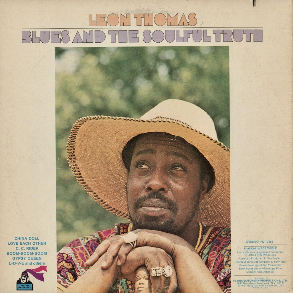 Leon Thomas - Blues And The Soulful Truth (FD 10155) 1973 US Flying Dutchman｜中古LP