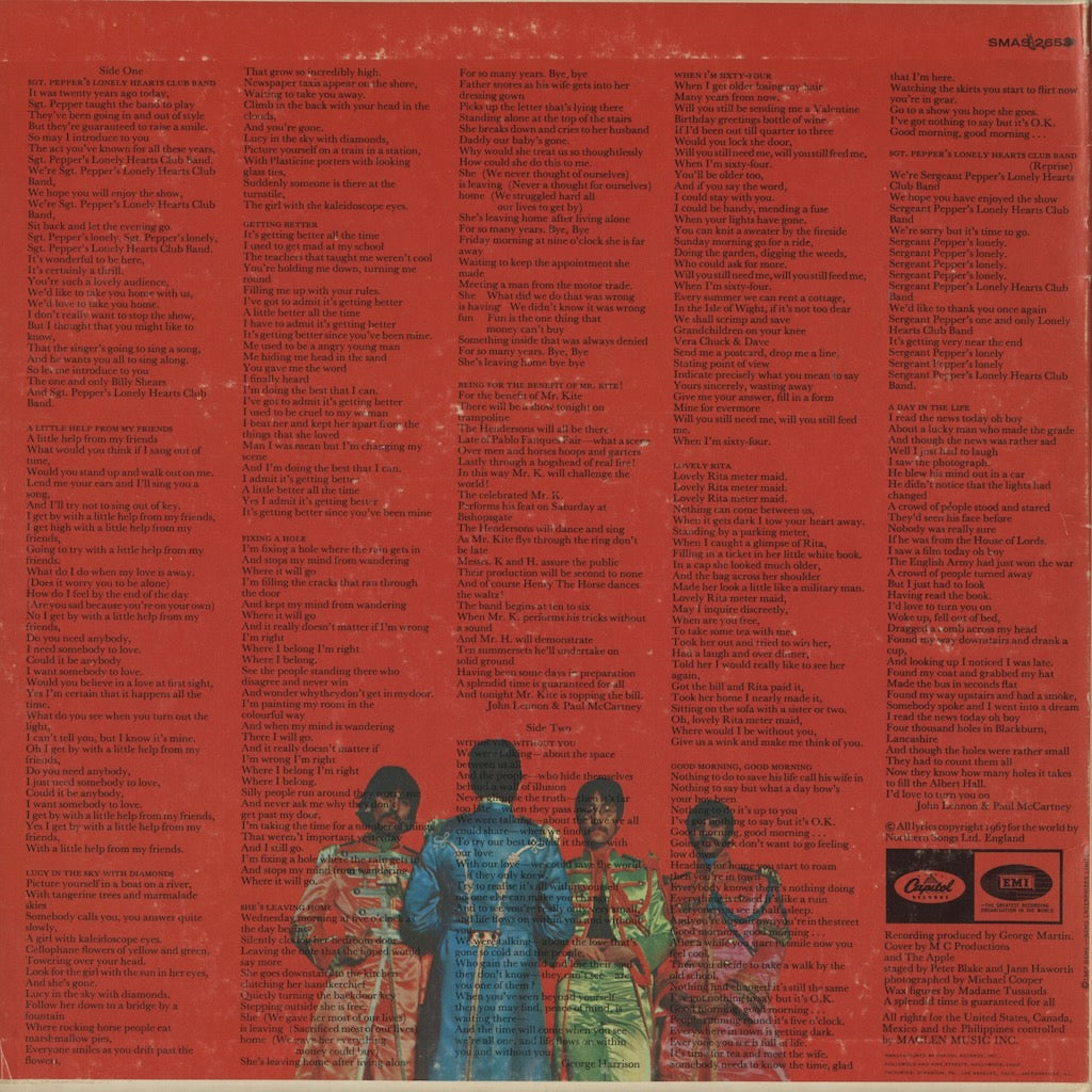 The Beatles / ビートルズ / Sgt. Pepper's Lonely Hearts Club Band (SMAS-2653) US Capitol グリーンLabel.
