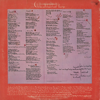 Laura Nyro - Christmas And The Beads Of Sweat (PC 30259) 1970's US Columbia｜中古LP