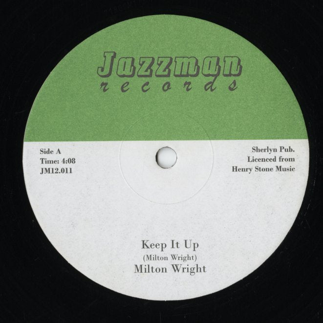 Milton Wright - Keep It Up (JM12.011) 2007 UK Jazzman｜中古12inch