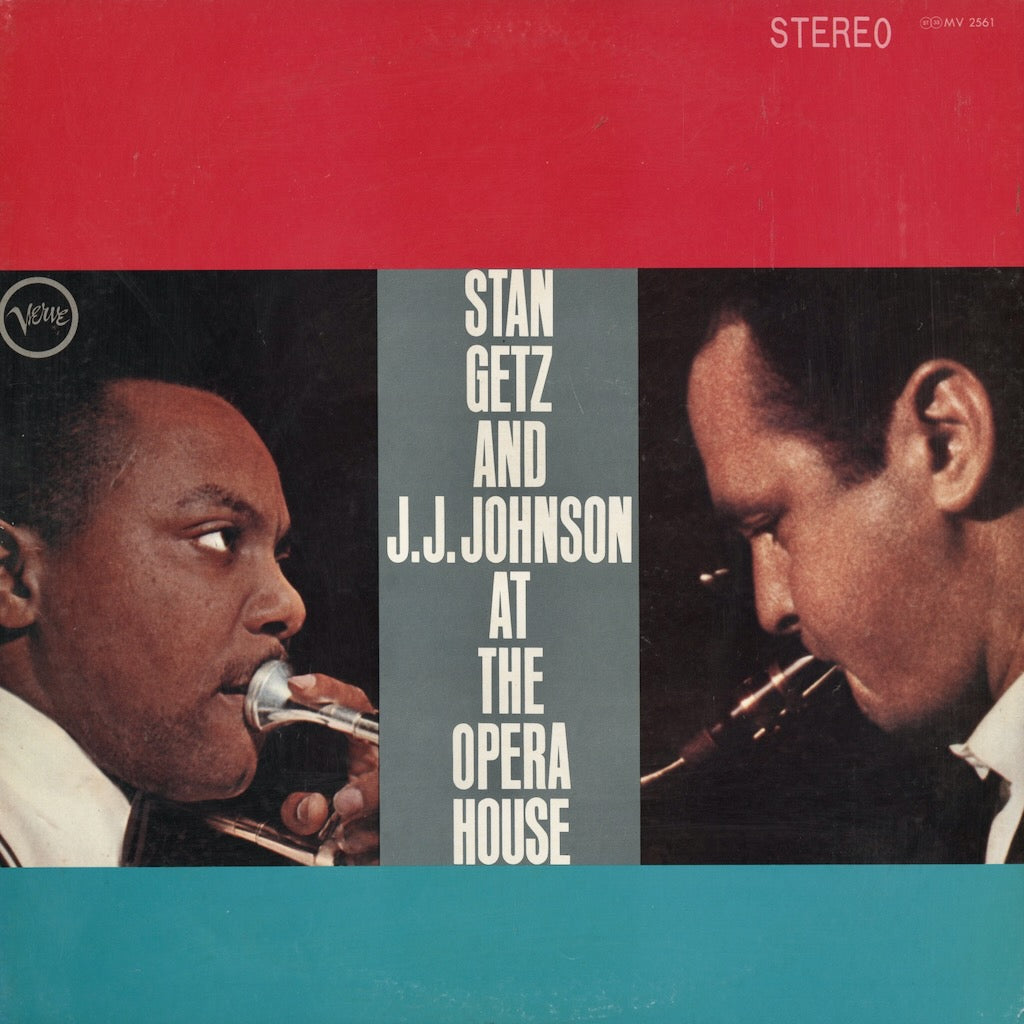 Stan Getz And J.J. Johnson - At The Opera House (MV 2561) 1976 JPN Verve｜中古LP