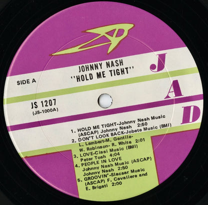 Johnny Nash - Hold Me Tight (JS-1207)  1968 US JAD｜中古LP