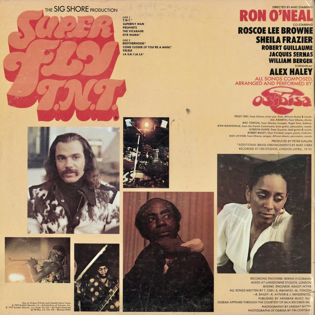 Osibisa - Super Fly T.N.T. (BDS 5136 ST) LP 1973 US Buddah｜中古LP