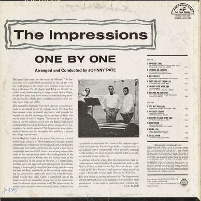 The Impressions - One By One (ABC-523) 1965 US ABC-Paramount｜中古LP