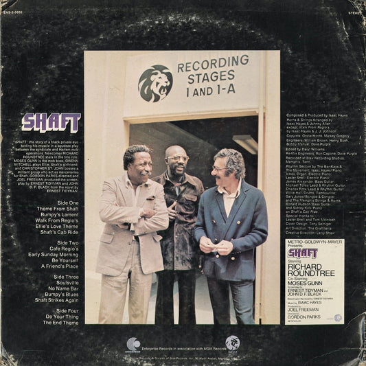 Isaac Hayes - Shaft - OST (ENS-2 5002) 1971 US Enterprise PROMO MONO｜中古LP