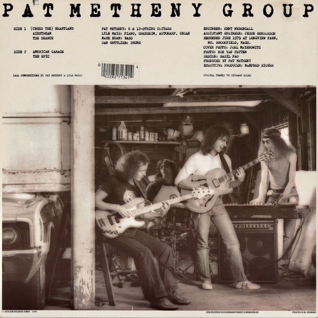 Pat Metheny Group - American Garage (ECM-1155) 1979 Germany ECM｜中古LP