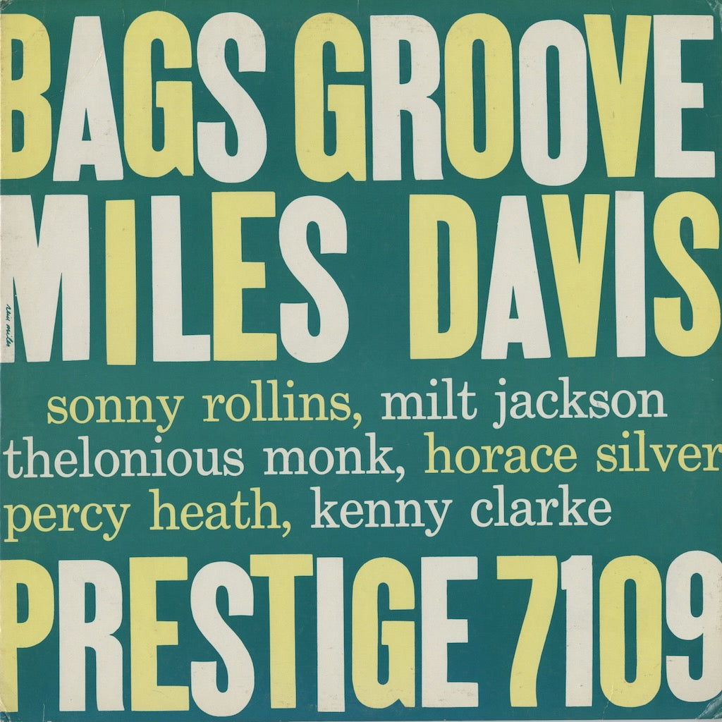 Miles Davis / マイルス・デイヴィス / Bags Groove (PRST 7109)