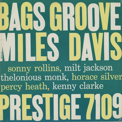 Miles Davis / マイルス・デイヴィス / Bags Groove (PRST 7109)