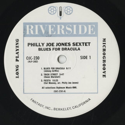Philly Joe Jones / フィリー・ジョー・ジョーンズ / Blues For Dracula (OJC-230)
