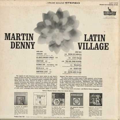 Martin Denny - Latin Village (LST-7378) 1964 US Liberty STEREO｜中古LP