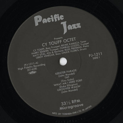 Cy Touff / His Octet & Quintet (PJ-1211) LP 1991 JPN Pacific Jazz｜中古LP