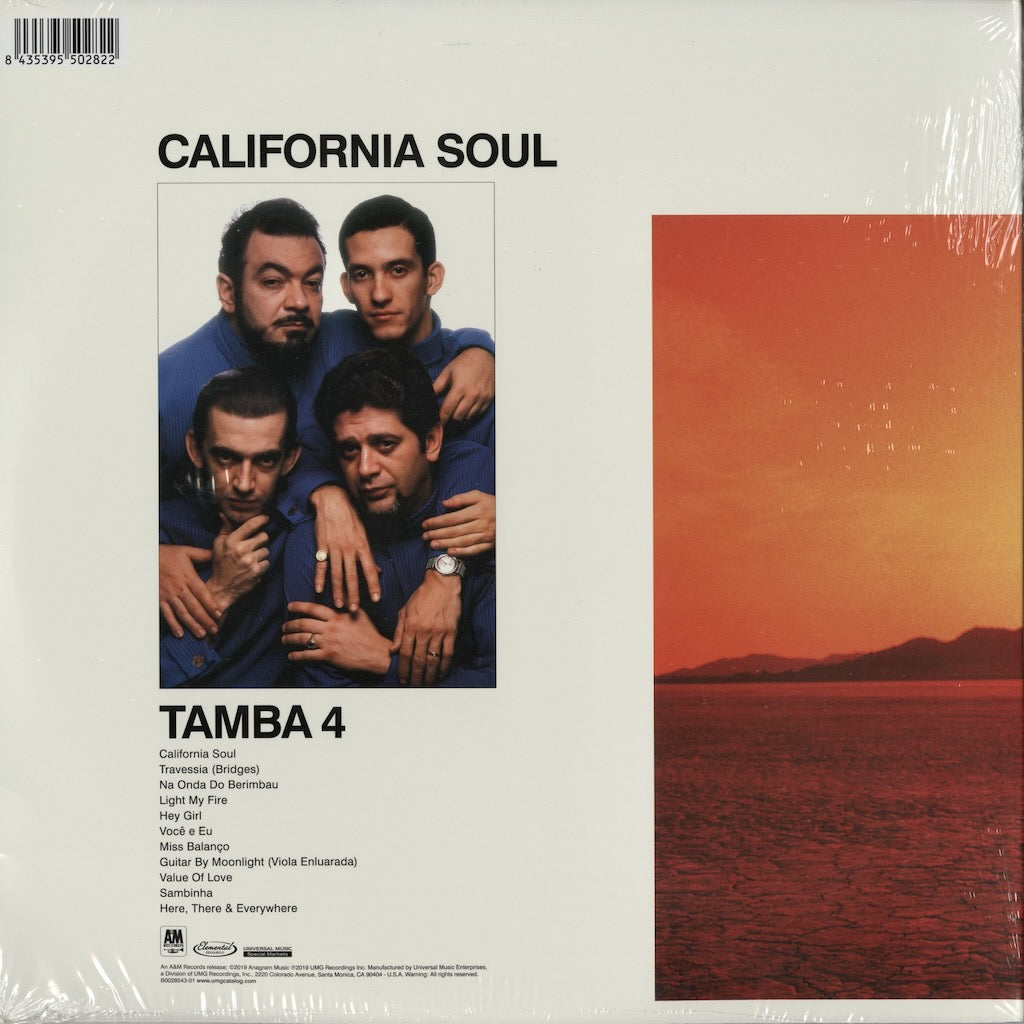 Tamba 4 - California Soul (620867) LP 2019 US Elemental Music｜中古LP
