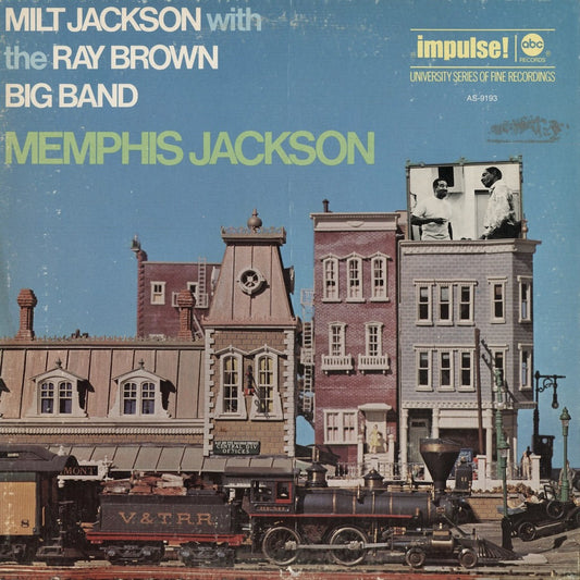 Milt Jackson - Memphis Jackson (AS-9193) 1970 US Impulse｜中古LP ミルト・ジャクソン