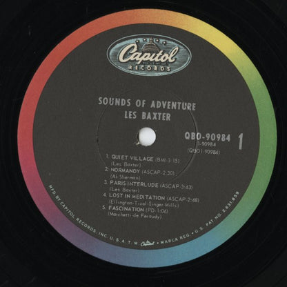 Les Baxter - The Sounds Of Adventure (QBO 90984) LP 1968 US Capitol｜中古LP