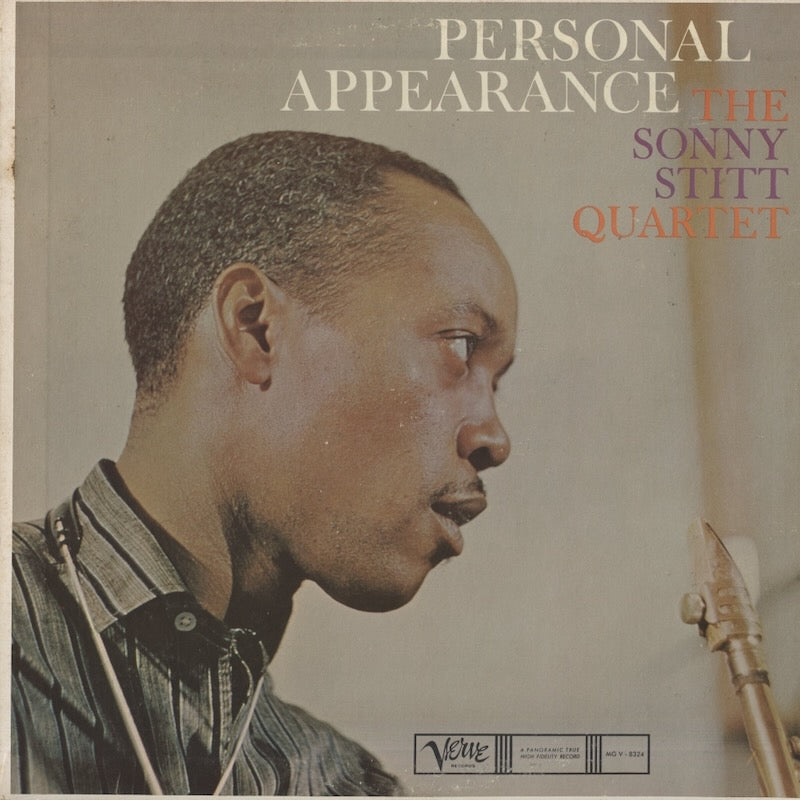 Sonny Stitt Quartet / ソニー・スティット / Personal Appearance (MG V-8324)