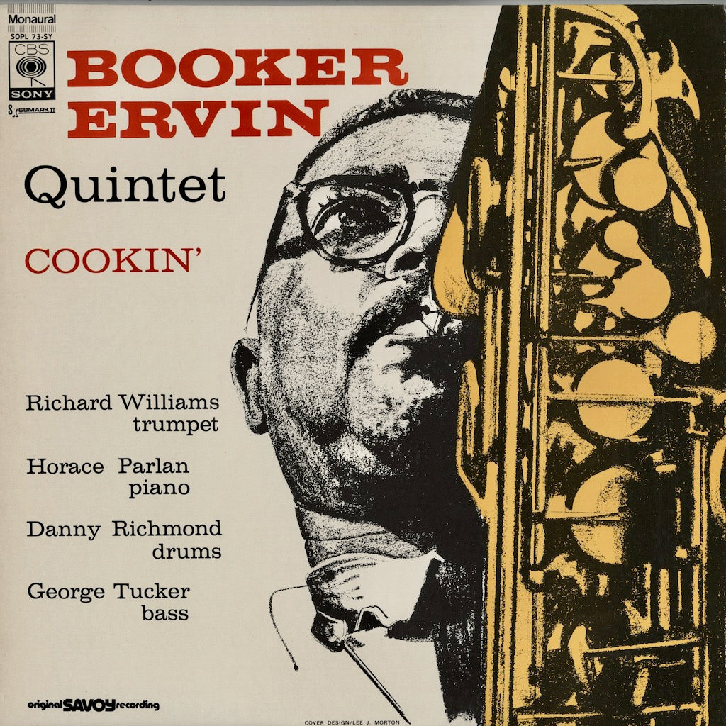 Booker Ervin Cookin SOPL-73-SY LP 1971 Japan CBS Sony