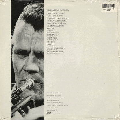 Chet Baker - At Capolinea (NS206) LP 1987 Italy Red Record｜中古LP 未開封シールド