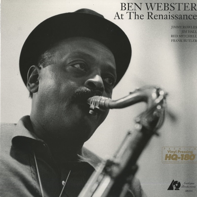 Ben Webster / ベン・ウェブスター / At The Renaissance (APJ 011)