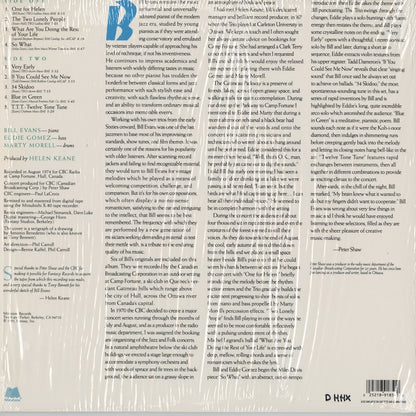 Bill Evans - Blue In Green (The Concert In Canada) (M-9185) 1991 US Milestone｜中古LP