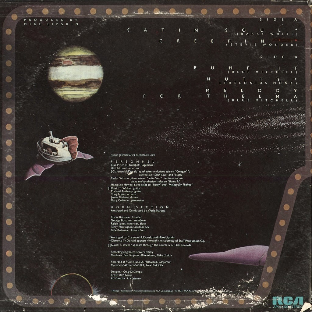 Blue Mitchell - Stratosonic Nuances (APL1-1109) 1975 US RCA｜中古LP