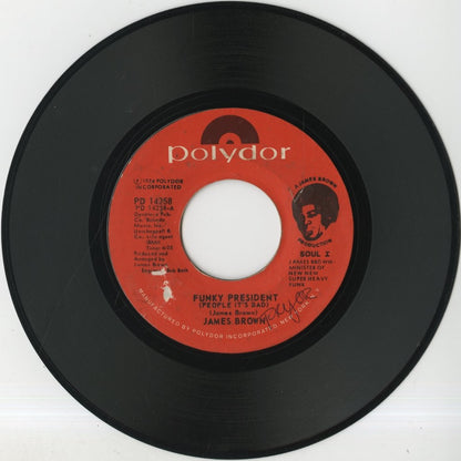James Brown / ジェイムス・ブラウン / Funky President / Coldblooded -7 (PD 14258)