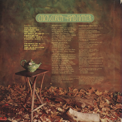 Chick Corea - The Mad Hatter (MPF 1150) LP 1978 JPN Polydor｜中古LP