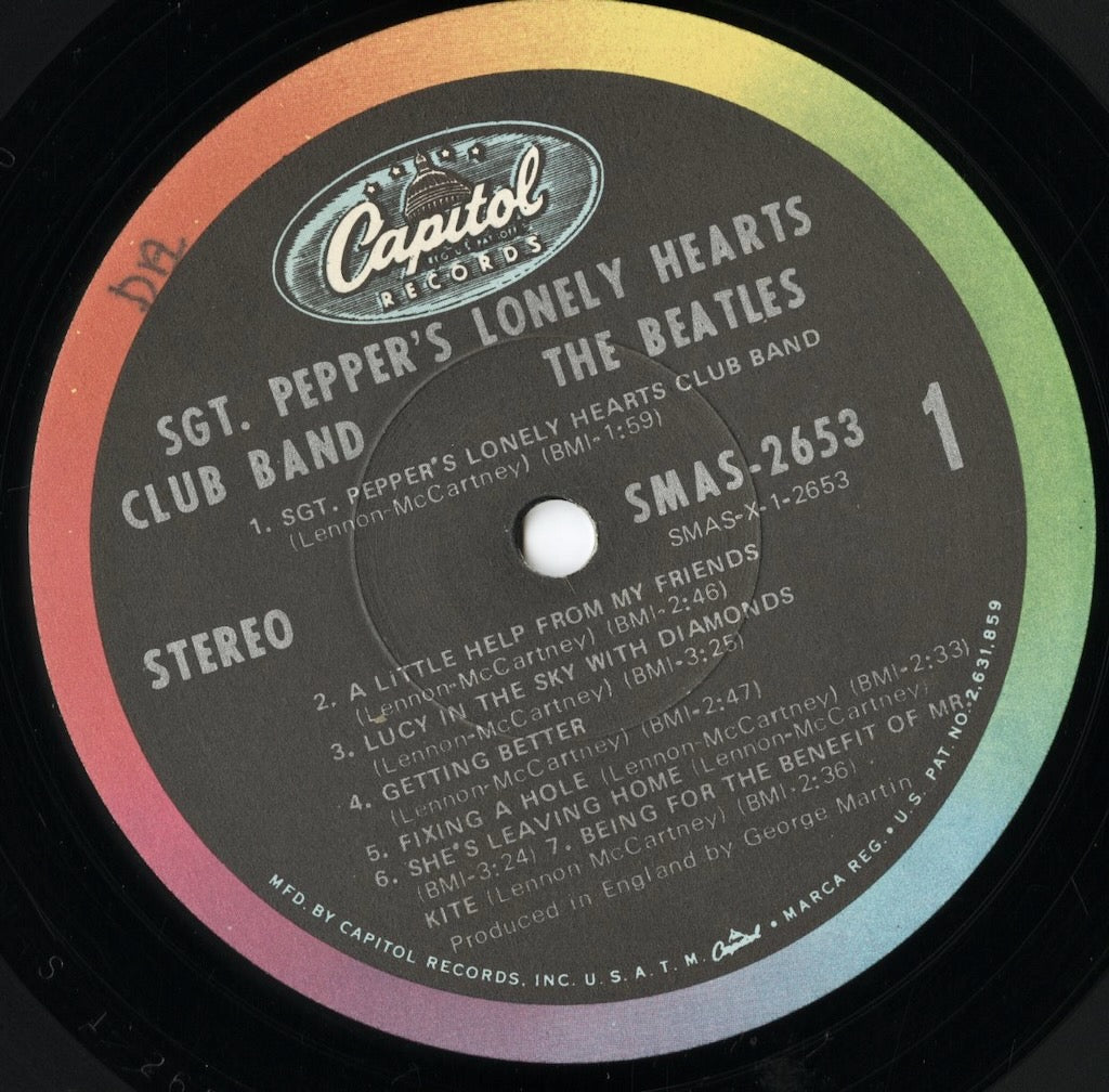 The Beatles - Sgt. Pepper's Lonely Hearts Club Band (SMAS-2653) LP 1967 US Capitol｜中古LP