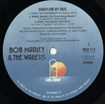 Bob Marley & The Wailers / ボブ・マーリー・アンド・ザ・ウェイラーズ / Babylon By Bus (ISLD 11)