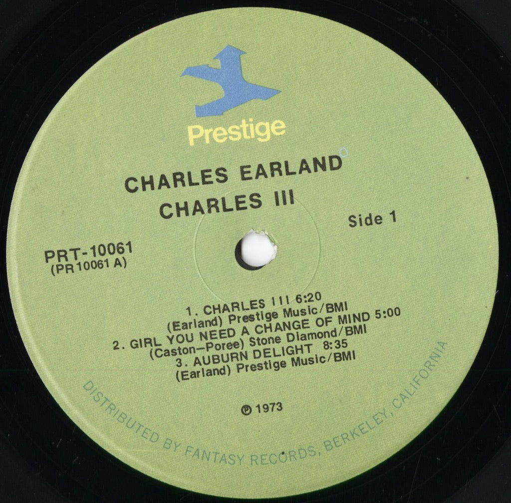 Charles Earland - Charles III (PRT 10061) 1973 US Prestige｜中古LP
