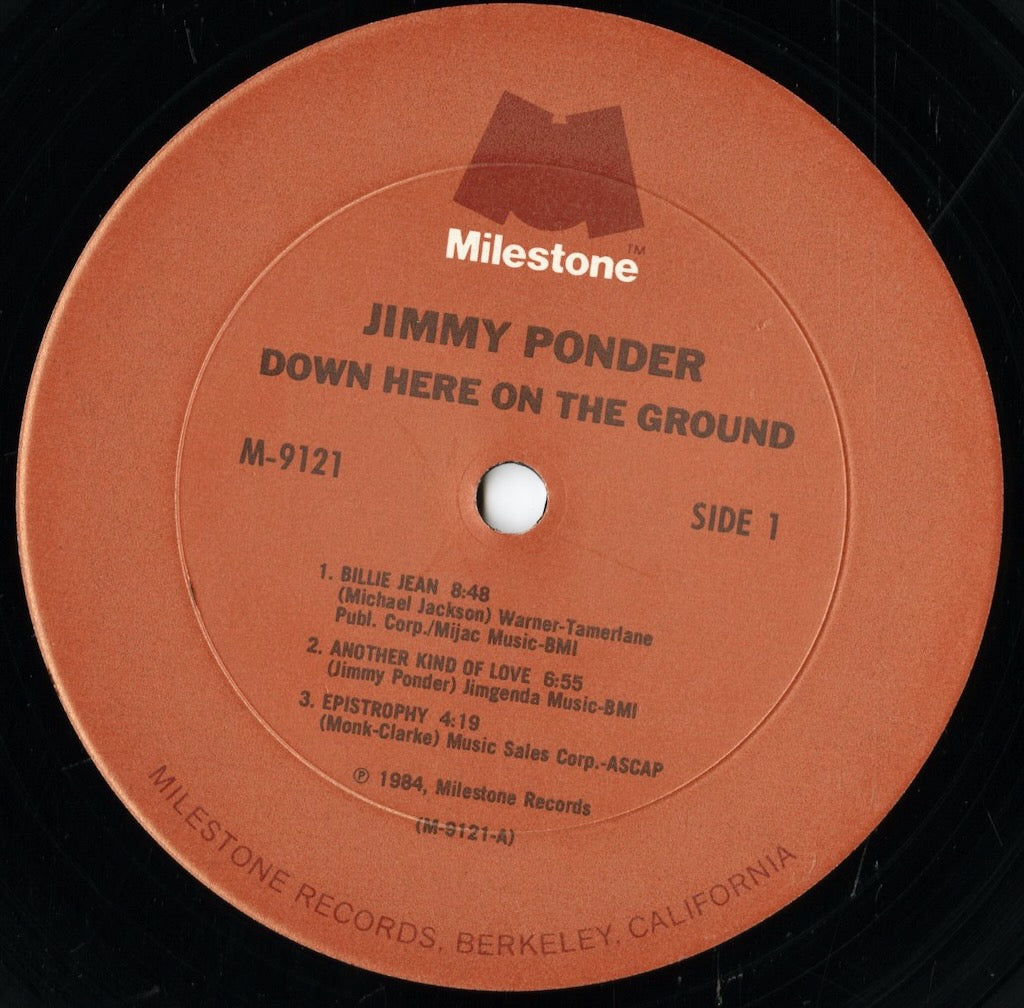 Jimmy Ponder / ジミー・ポンダー / Down Here On The Ground (M-9121)