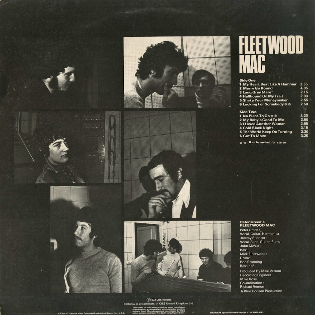 Fleetwood Mac / フリートウッド・マック / Peter Green's Fleetwood Mac (S EMB 31036)