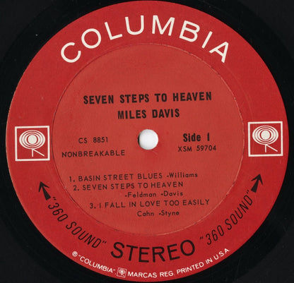 Miles Davis - Seven Steps To Heaven (CS-8851) 1963 US Columbia｜中古LP