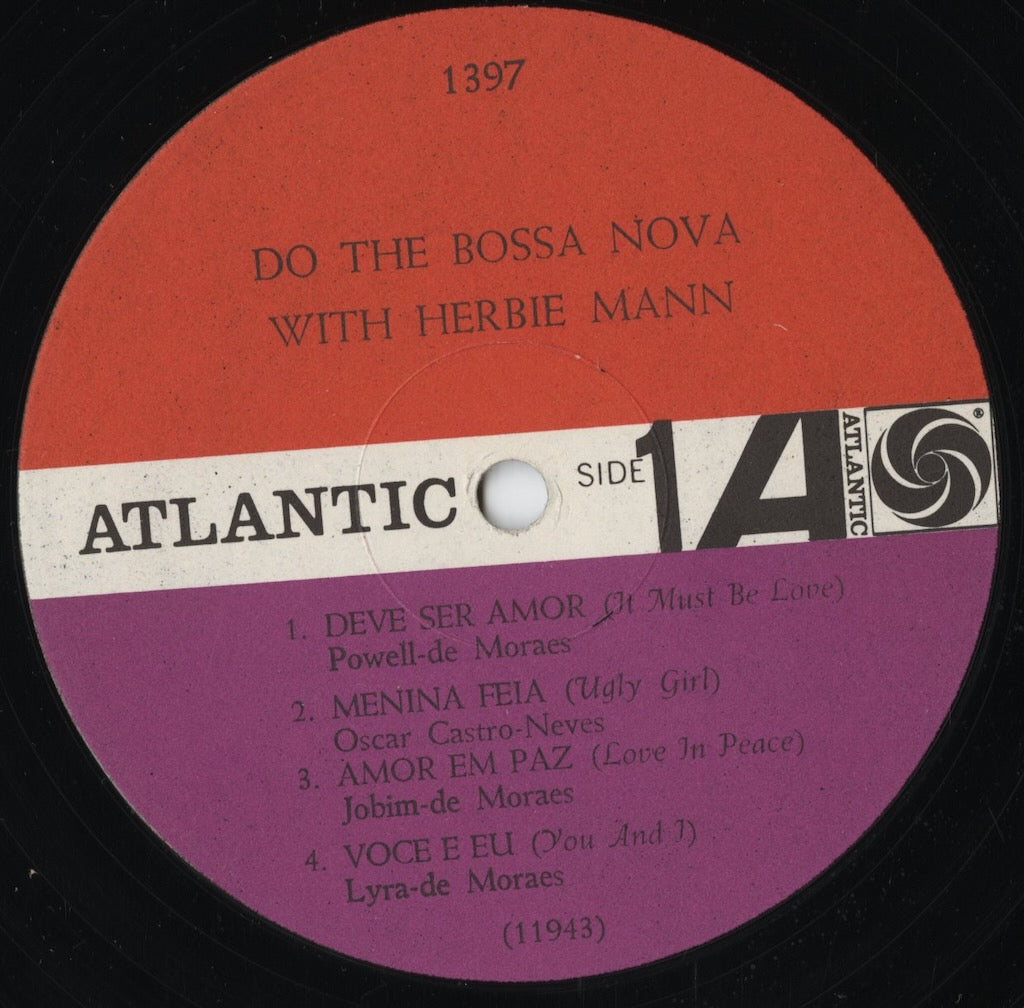 Herbie Mann - Do The Bossa Nova (1397) LP 1962 US Atlantic｜中古LP