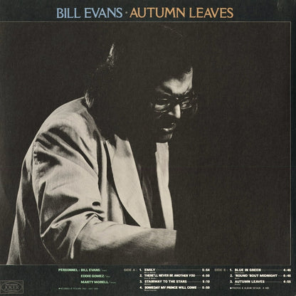 Bill Evans - Autumn Leaves (UPS-2053-KR) 1977 JPN Joker｜中古LP